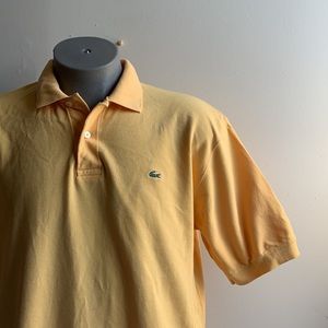 Pale Yellow Lacoste Polo 3XL